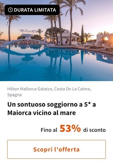 Un sontuoso soggiorno a 5* a Maiorca vicino al mare