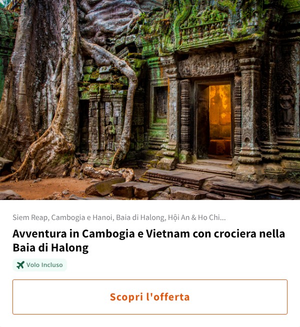 Avventura in Cambogia e Vietnam con crociera nella Baia di Halong