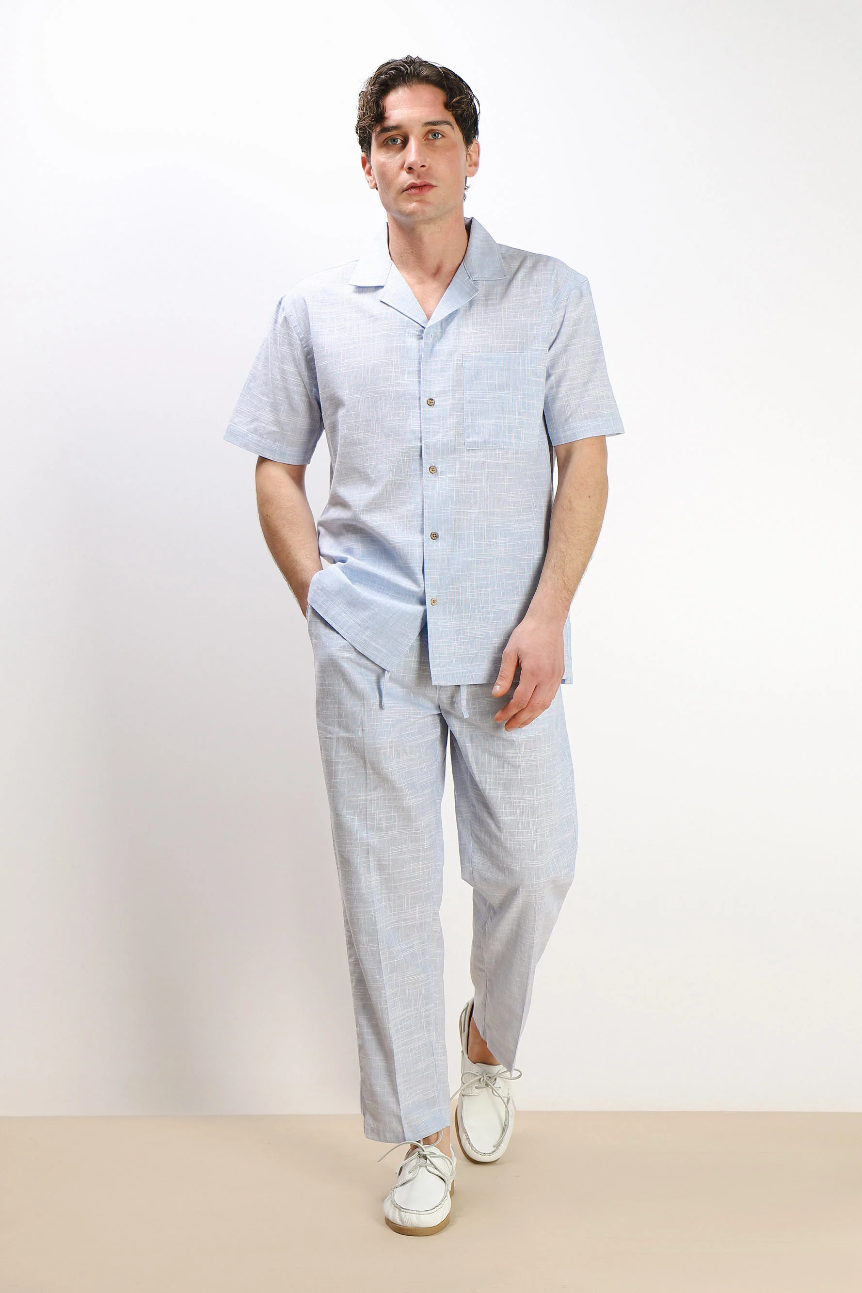 Image of PANTALONE IN COTONE 