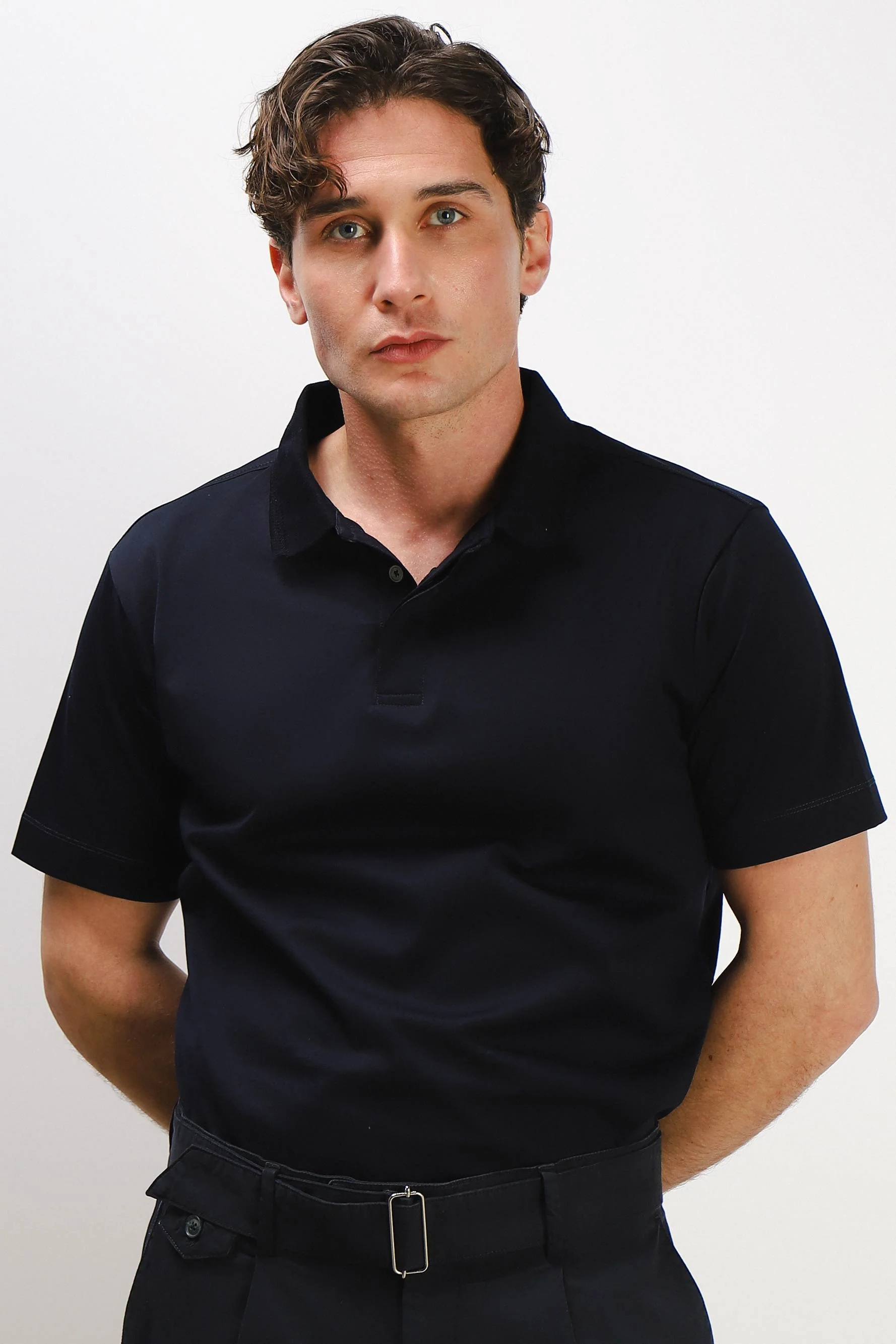 Image of POLO MERCERIZZATO 