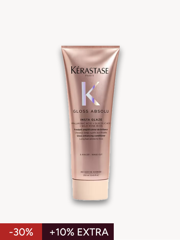 Kérastase Gloss Absolu Conditioner with Glycolic Acid, Hyaluronic Acid and Wild Rose in Oil 250ml