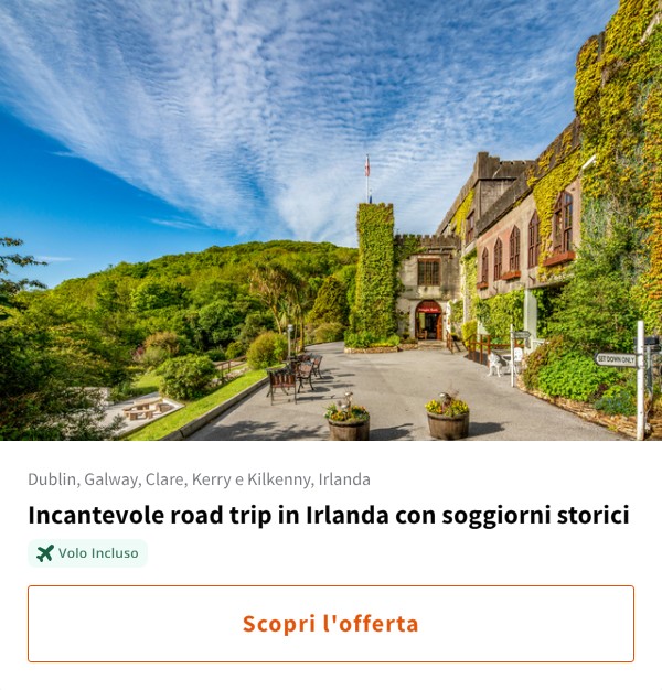 Incantevole road trip in Irlanda con soggiorni storici