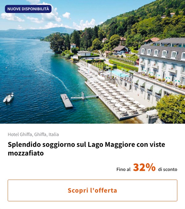 Splendido soggiorno sul Lago Maggiore con viste mozzafiato