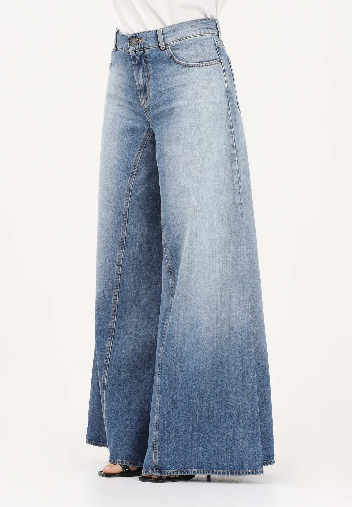 Image of PINKO Jeans WINONA in denim medio da donna