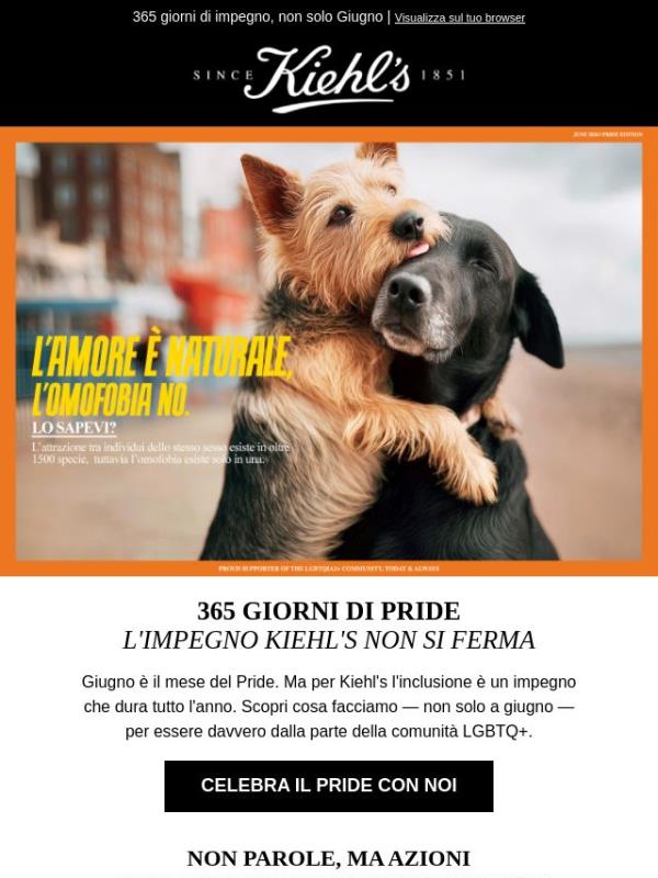 Kiehl's celebra il Pride 🌈