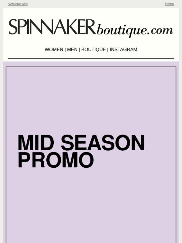 Pre Sale: Fino al 30% Off sulla PE/26