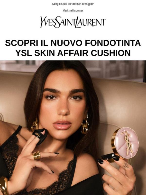 Esclusiva web: scopri il nuovo YSL Skin Affair Cushion Foundation