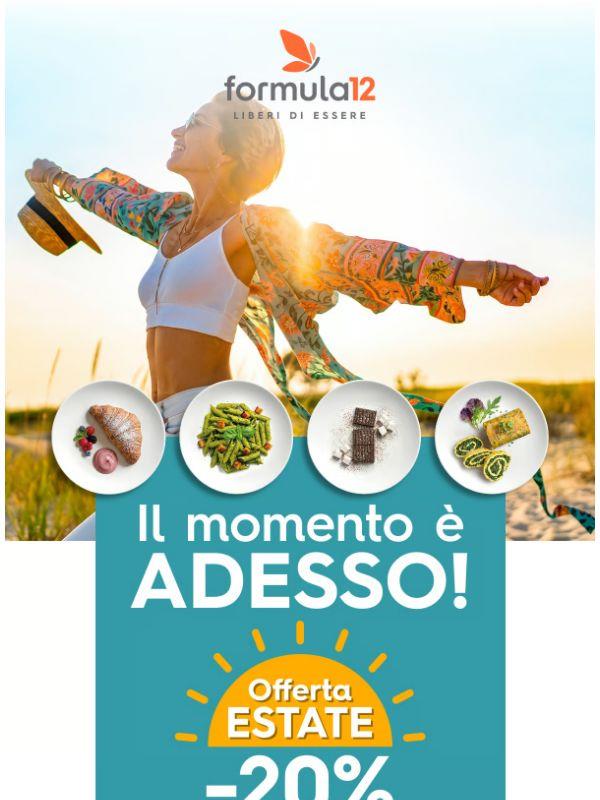Il -20% su tutti i prodotti scadrà presto.