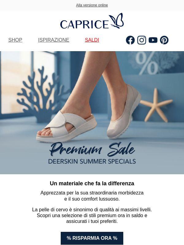 💫 Il meglio della pelle di cervo. Ora in sconto