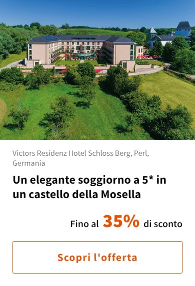 Un elegante soggiorno a 5* in un castello della Mosella