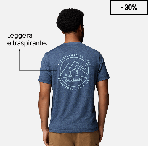Maglia tecnica e grafica Parsons Point™ da uomo