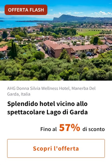 Splendido hotel vicino allo spettacolare Lago di Garda