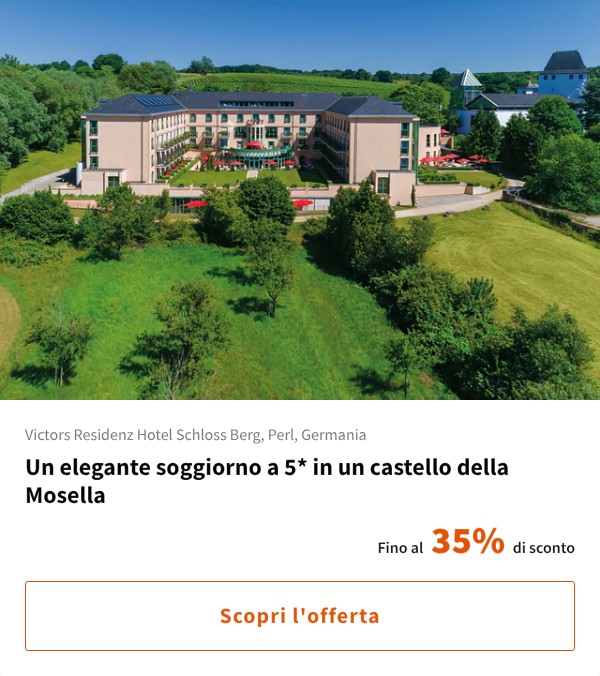 Un elegante soggiorno a 5* in un castello della Mosella