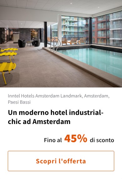 Un moderno hotel industrial-chic ad Amsterdam