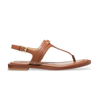 Sandali in pelle marrone Mandy