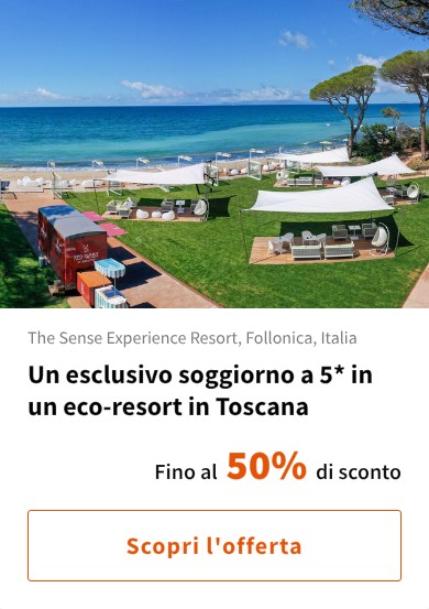 Un esclusivo soggiorno a 5* in un eco-resort in Toscana
