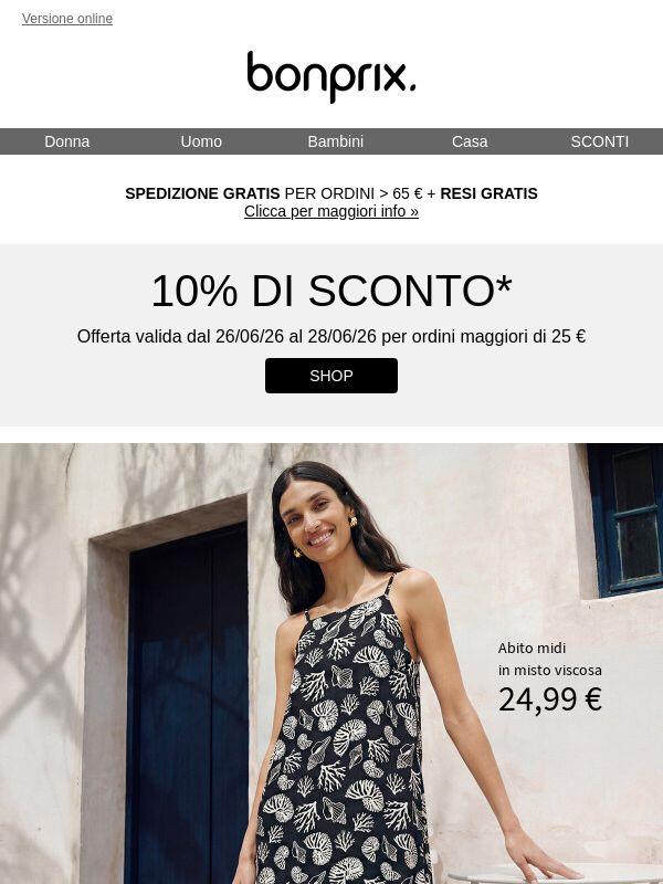 Ancora per poco⏳ Il 10% di sconto ti aspetta