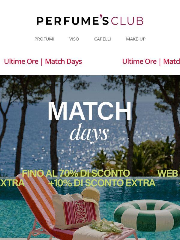 ⏳ Ultima occasione per i Match Days