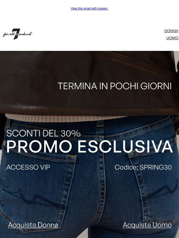 La Promo Esclusiva termina in pochi giorni