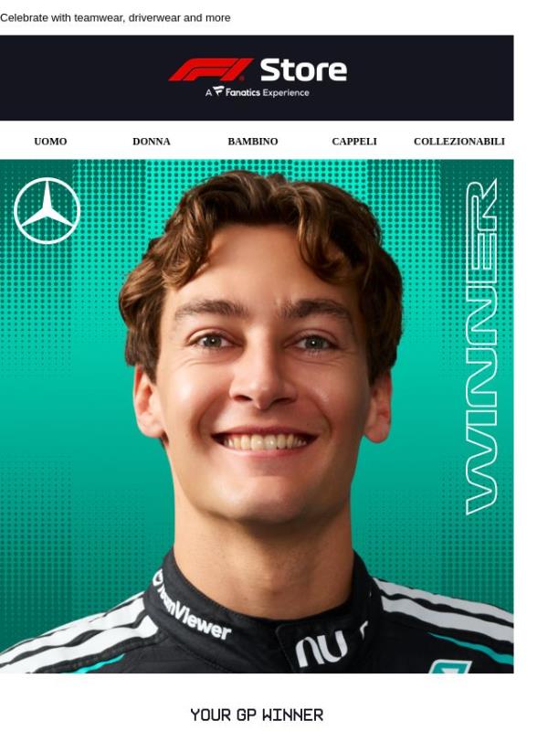 Your 2026 Austria GP Winner! 🏆