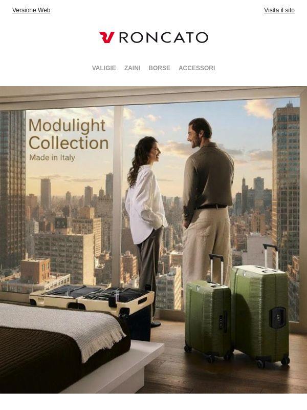 Il viaggio cambia? Anche la tua valigia. Scopri la nuova Modulight