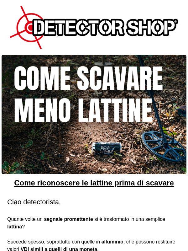Scavi troppe lattine?