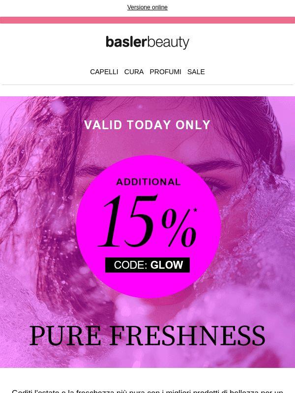 ⚡ Il tuo sconto del 15% scadrà tra poche ore
