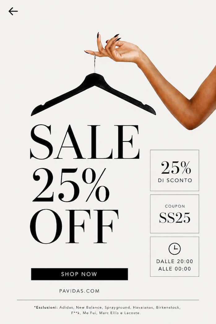FLASH SALE 25