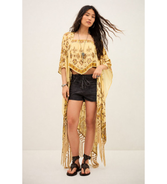 Poncho Zelma giallo