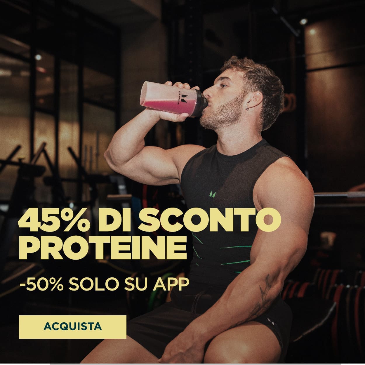 45% proteine