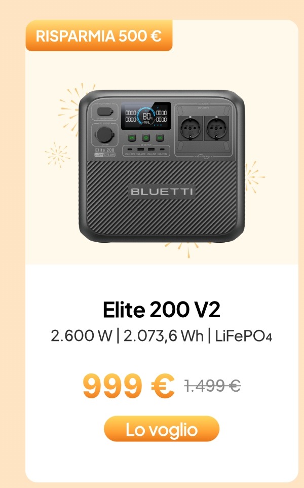 BLUETTI Elite 200 V2