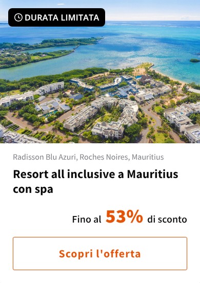 Resort all inclusive a Mauritius con spa