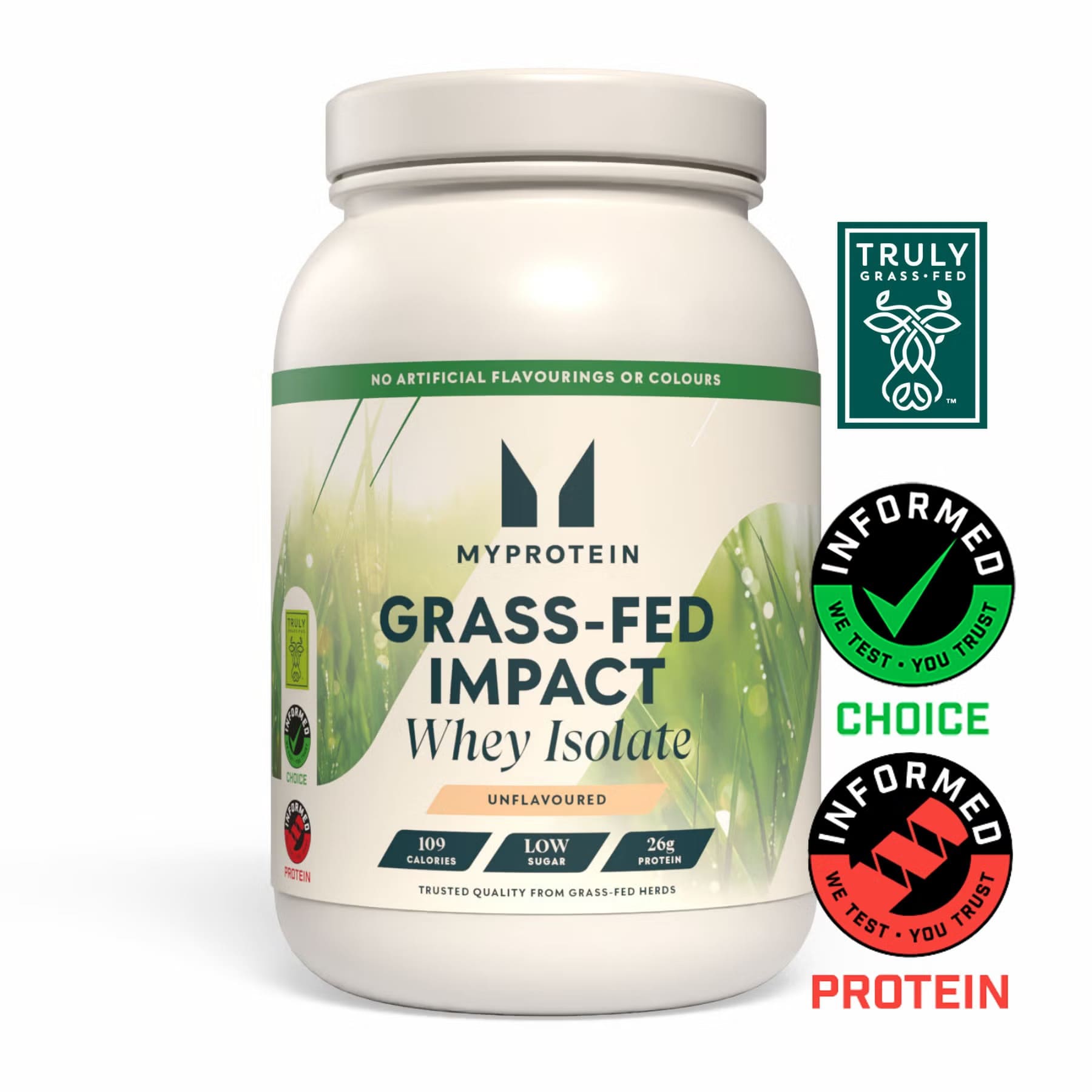 whey isolate da bovini allevati a pascolo