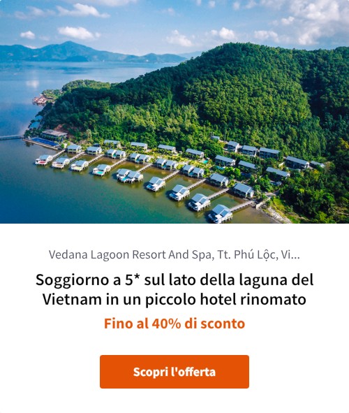 Soggiorno a 5* sul lato della laguna del Vietnam in un piccolo hotel rinomato