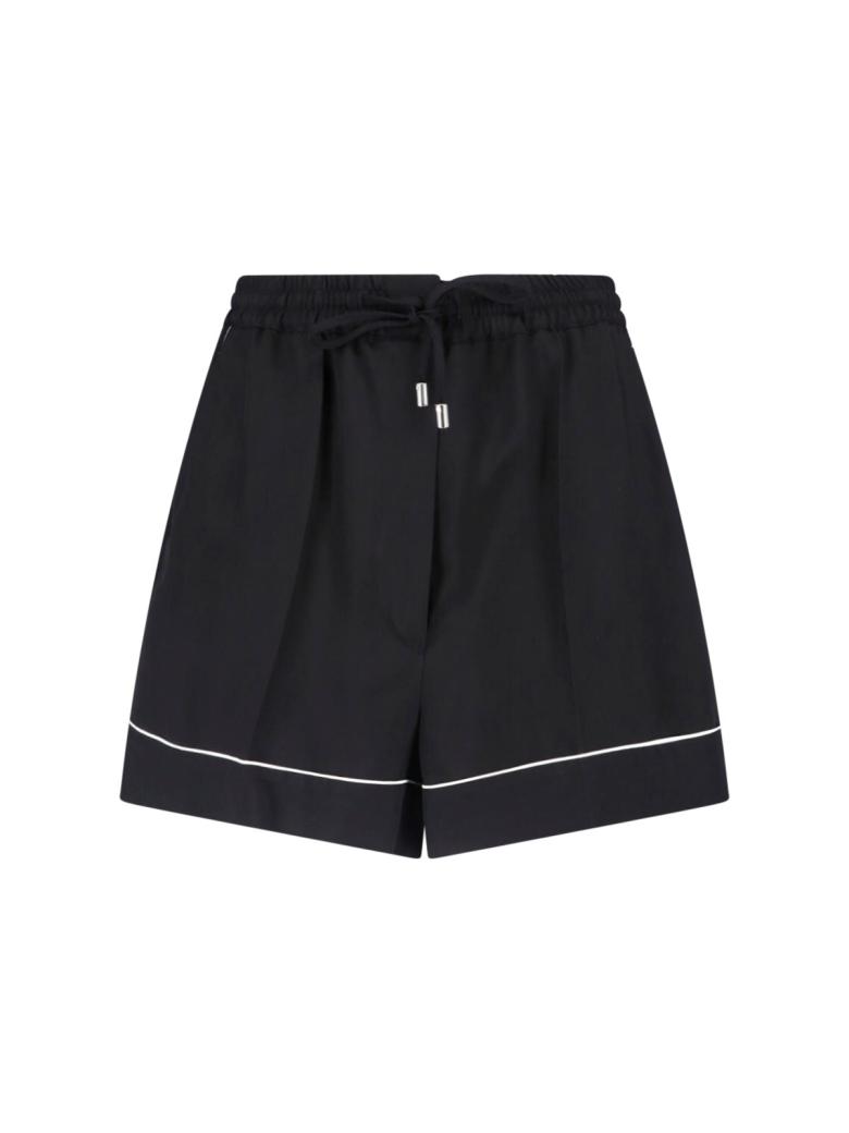 Sportmax - Pantaloncini in satin di viscosa