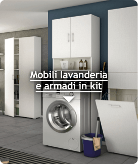 Mobili lavanderia e armadi in kit