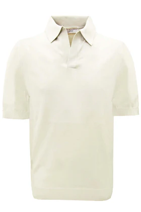FILIPPO DE LAURENTIIS Polo in filo di cotone