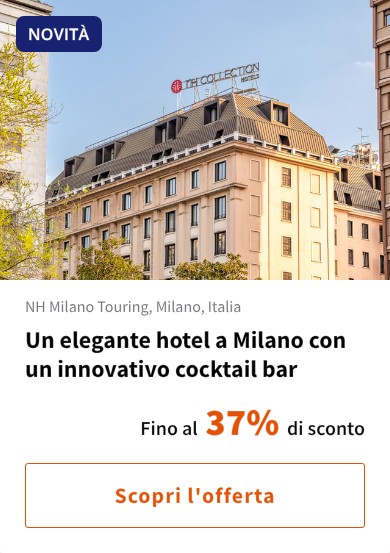 Un elegante hotel a Milano con un innovativo cocktail bar