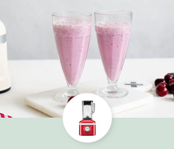 Cherry milkshake