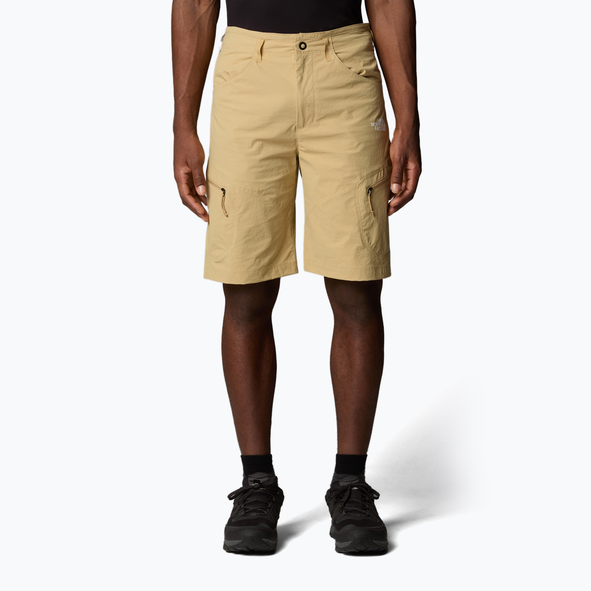 Pantaloncini da trekking da uomo The North Face Exploration kaki stone