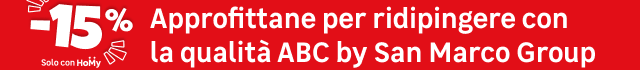 Approfittane per ridipingere con la qualit&agrave; ABC by San Marco Group