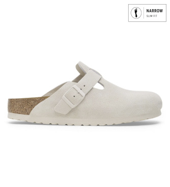 Zoccoli in Pelle Boston (Vestibilità Stretta) beige