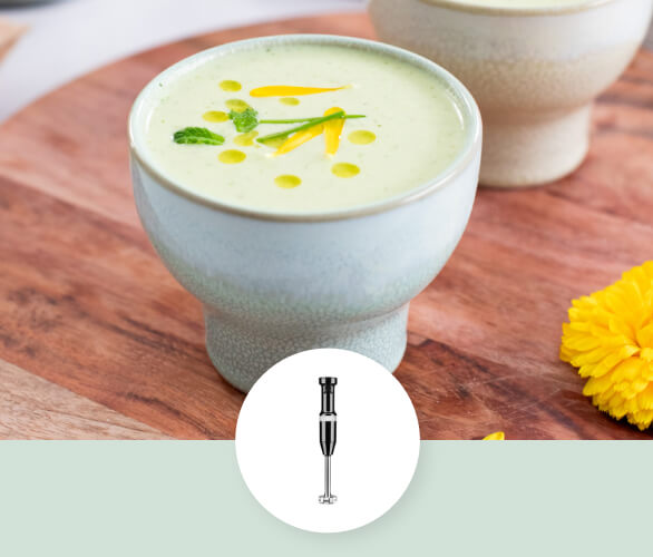 Cucumber yoghurt gazpacho