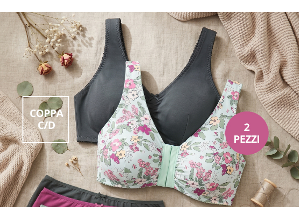 Bustier in confezione doppia