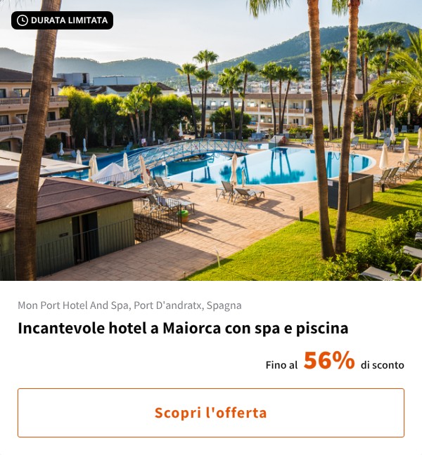 Incantevole hotel a Maiorca con spa e piscina