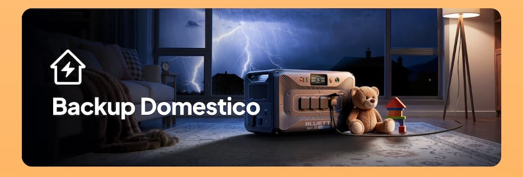 BLUETTI Energia di backup per la casa