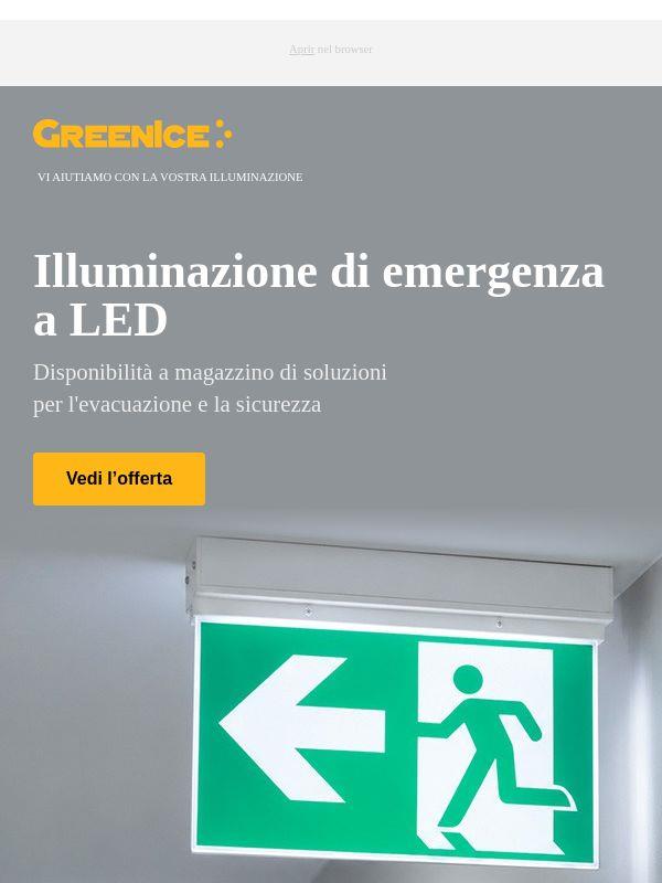 Illuminazione LED di emergenza: sicurezza ed efficienza per ogni progetto