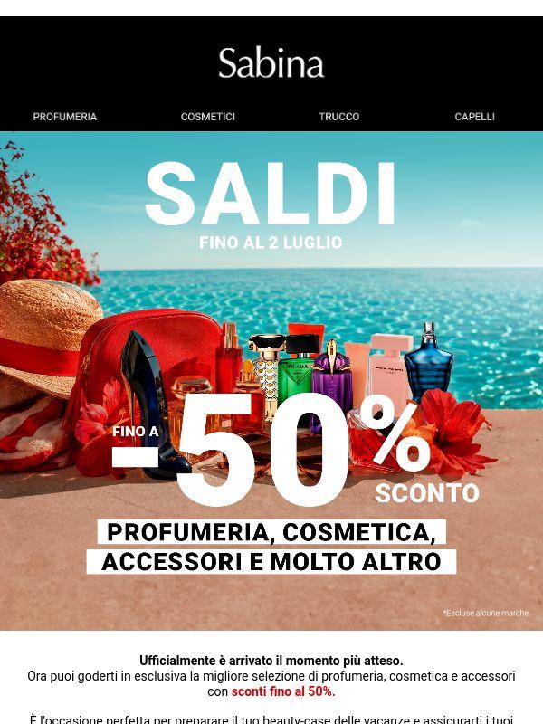 Saldi Estivi: fino al -50% sui tuoi preferiti ✨