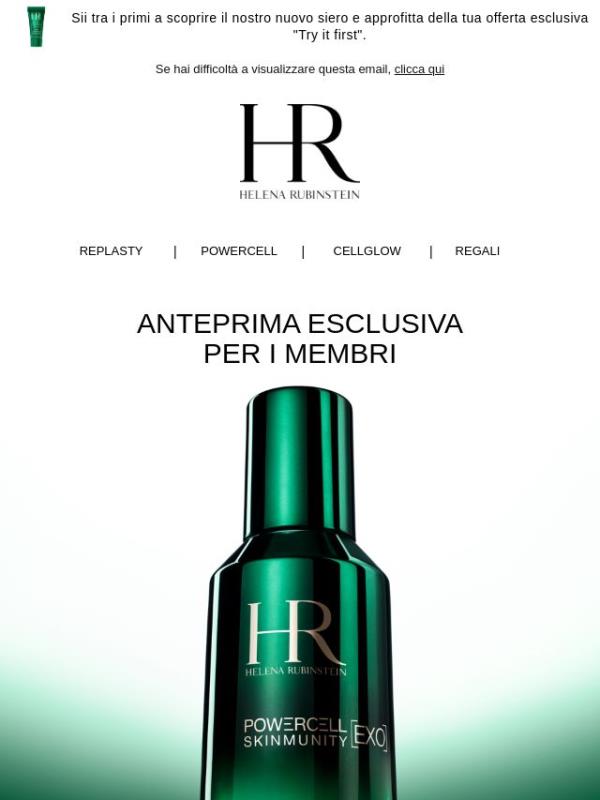 L'innovazione Powercell Skinmunity [EXO]serum è qui. Sii tra i primi a scoprirla