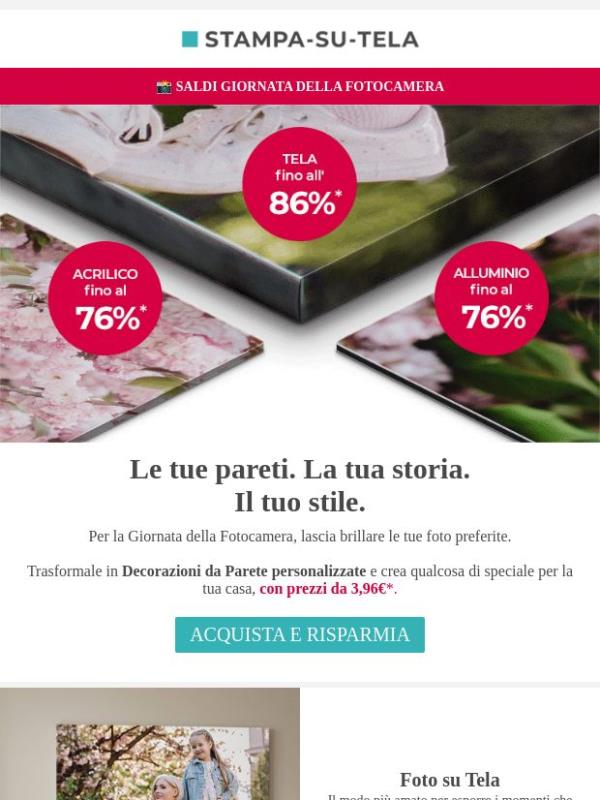 Giornata della Fotocamera: Decorazioni da Parete da 3,96€